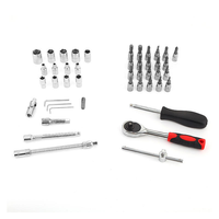 Kit d'outils manuel tout-en-un de 151 pièces - Ensemble d'outils à main en acier inoxydable robuste, étui rigide pour la réparation de bricolage, l'amélioration de l'habitat, l'extérieur