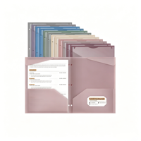 Carpeta de Archivo Decorativa Expandible de Material PP, Tamaño A4, para Presentación de Documentos en Papel Personalizado