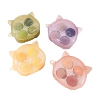 Ensemble d'éponges de maquillage 9908 – Outils de beauté sans traces, réutilisables et faciles à nettoyer, formes variées pour fond de teint/correcteur – Maquillage quotidien – Fabriqué en Chine