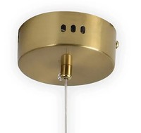 Lámpara de Techo LED Moderna de 5 W y 4000 K con Cubierta de Vidrio, Personalizable, 15 CM, Base de Acero Cromado, Iluminación de Diseño
