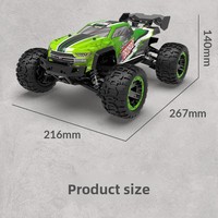 CQZNRC Véhicule télécommandé tout-terrain 1/16 haute vitesse 4x4 2.4G avec grandes roues, camion de loisir radiocommandé, vente chaude