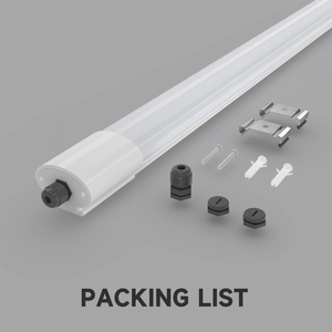 Lámpara LED Tri-Proof IP65 Impermeable de 4 Pies, 36W, 120LM/W, Sin Parpadeo, de Policarbonato con Sensor de Microondas - Product Image 2