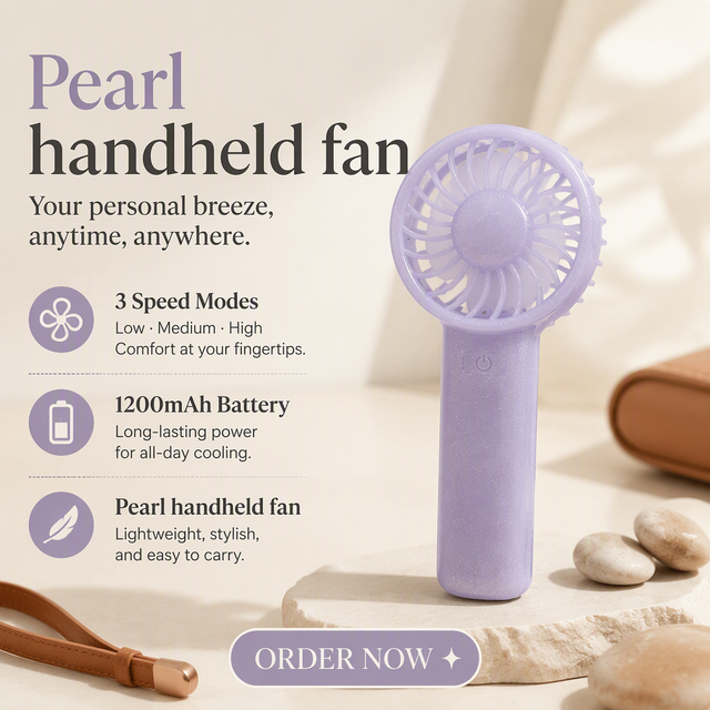 Fans Mini Rechargeable 3 in 1 Usb Personalized Custom Logo Handheld Desktop Portable Rechargeable Plastic Portable Hand Held Fan