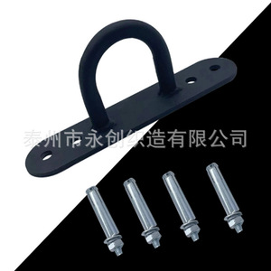 Tension Rope Anchor <b>Plate</b> With Four Holes For Fitness Equipment Mounting - Product Image 4