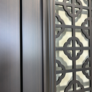 Hiện Đại Bền Ngoài Trời Kim Loại Nhôm Tự Động Đu Cổng Cho Biệt Thự Nhà Với Khu Vườn Tư Nhân - Product Image 5