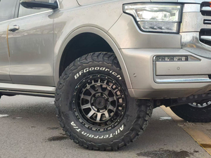 Jantes tout-terrain 17x8.5 ET0 6x139.7 compatibles avec Nissan Patrol Y60 Y61 Y62 Navara D40 D23 <span class=keywords><strong>Pathfinder</strong></span> R51 100.1 106.1 110.1 - Product Image 3