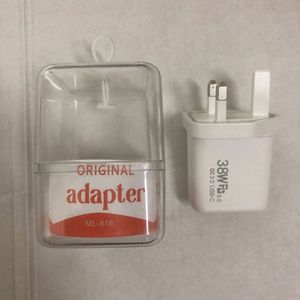 20W PD Wall Charger 38W A+<b>C</b> Phone Charger US EU UK <b>Plug</b> QC3.0 Travel Charging Block - Product Image 3