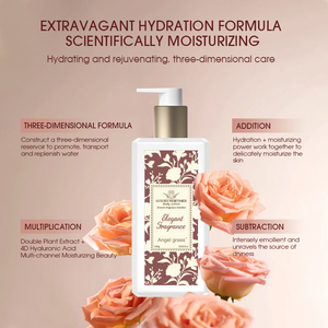Lotion <span class=keywords><strong>pour</strong></span> le <span class=keywords><strong>corps</strong></span> <span class=keywords><strong>parfum</strong></span>ée de luxe de marque privée végan biologique <span class=keywords><strong>parfum</strong></span> naturel élégant effets rafraîchissants et blanchissants vente en gros - Product Image 3