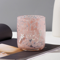 Bouteille d'eau portable en verre borosilicate de haute qualité, faite à la main, durable, réutilisable, compatible lave-vaisselle, motif nœud papillon et baguette magique