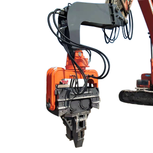 Accesorios para excavadoras Maquinaria de conducción de pilotes Martillo vibratorio hidráulico Martillos vibratorios Hoja de pilotes - Product Image 6