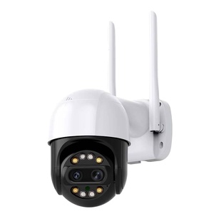 8MP 4K PTZ กล้อง IP 8x ซูมเลนส์คู่ตรวจจับมนุษย์กล้องวงจรปิดกล้องวงจรปิดกลางแจ้งอินเตอร์เน็ตไร้สายกล้องเฝ้าระวังวิดีโอไอซีซี อเล็กซา - Product Image 1