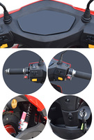Madefor Berühmte Marke EEC Leistungsstarke Schnelle 3000W 95km/h Elektroroller Motorroller Elektro Motorrad E-Bike für Indien