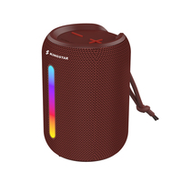 Enceinte portable ronde en tissu, puissante, étanche, pour home cinéma, karaoké, soirées, avec subwoofers, pour l'extérieur
