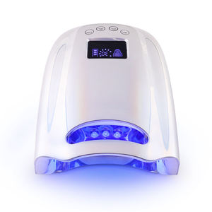 Lámpara UV LED Profesional de 128W para Uñas, Secador Eléctrico de Gel Plateado para Manicura y Pedicura, Herramienta de Arte para Salón, Venta al por Mayor - Product Image 4