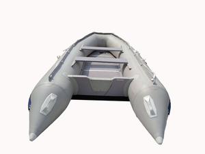 10.83 ft dinghy סירה מתנפחת רצפה אלומיניום למבוגרים רפסודות אגמים מים אלומיניום משורים משאבת אוויר לשאת שקית לסחף - Product Image 4
