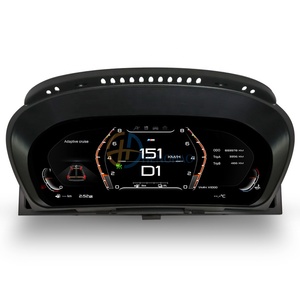 Xe Màn hình hiển thị đồng hồ tốc độ <span class=keywords><strong>LCD</strong></span> Bảng điều khiển phù hợp cho BMW X5 E70 X6 E71 kỹ thuật số cụm nâng cấp phong cách mới - Product Image 2