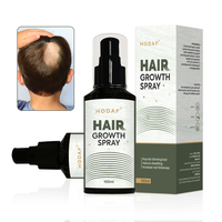 Spray stimulant la croissance des cheveux pour les cheveux clairsemés et les taches chauves Spray revitalisant pour le cuir chevelu pour une croissance des cheveux plus épais et plus complets