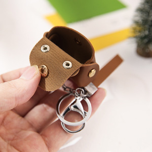 Sang Trọng Mini Keychain Túi Nhỏ Đồng Xu Pouch Mặt Dây Chuyền Quyến Rũ Đồng Xu Ví Ví Keychain Cho Phụ Nữ Quà Tặng Khuyến Mãi - Product Image 5