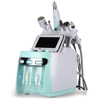 Nouveauté : Machine Hydra à bulles d'hydrogène et d'oxygène 6 en 1 avec analyseur de peau, hydrodermabrasion, appareil de nettoyage facial en profondeur