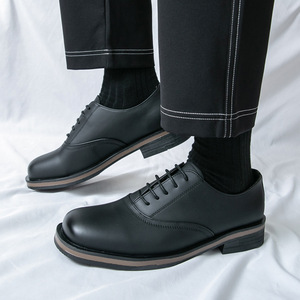 Nouvelles Chaussures Habillées en Cuir à Lacets pour Hommes Grande Taille Printemps & Automne 2026 – Tendance et Élégantes - Product Image 4