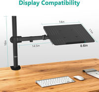 Support de moniteur universel rotatif à 360 degrés, support de bureau pour ordinateur portable, vente en gros populaire