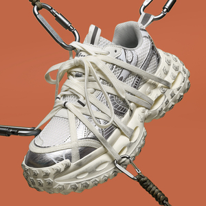 Sneakers rétro de haute qualité pour hommes et femmes, logo personnalisé, chaussures de course <span class=keywords><strong>TN</strong></span>, chaussures décontractées pour la marche, style chunky, doublure en mesh pour le printemps et l'automne - Product Image 2