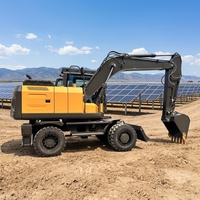 Excavatrice polyvalente de 15/18/21/23 tonnes, durable, pour les projets de construction lourde