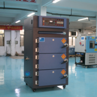 Four à air chaud de précision indépendant à 3 portes YPO 878L, grand volume, four de séchage industriel RT~200 ℃   Test d'âgeement et de durcissement des composants électroniques