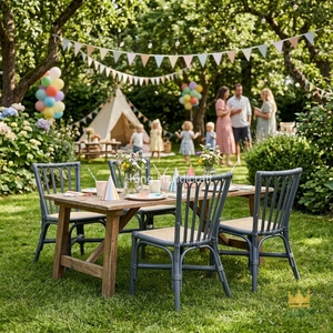 Pastel <b>Yellow</b> Rattan Kids Dining <b>Chair</b> Customized Handcrafted Natural Cane Nursery Seating Wholesale Toddler Furniture - Product Image 5