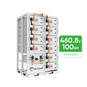 Sunpal impilato batteria al litio 460.8V 100Ah Lifepo4 per il sistema di accumulo di energia