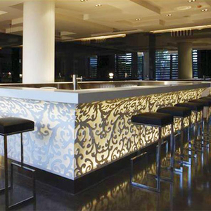 Taburetes de bar giratorios de lujo para uso comercial, muebles de bar para café, ensalada, restaurante, diseño moderno - Product Image 1