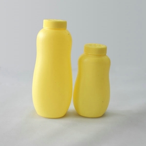 Haute qualité 150g bouteille de talc vide en plastique HDPE bébé presser bouteilles de talc en poudre - Product Image 3