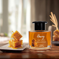 Diffuseur de parfum d'ambiance de luxe en gros avec étiquette privée personnalisée, 120 ml, ensembles de diffuseurs à bâtonnets d'aromathérapie