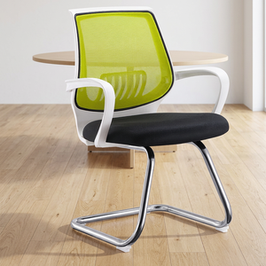 Sedia <span class=keywords><strong>da</strong></span> Ufficio Girevole per Visitatori, con Schienale Basso in Rete, Regolabile, in Polipropilene, Economica per <span class=keywords><strong>Casa</strong></span>, Ufficio, Showroom - Malesia - Product Image 3