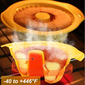 6 Pcs Non-Stick <b>Silicone</b> Bakeware Set Non Stick <b>Baking</b> Bread Loaf Pans Cake Molds Kitchen Accessories for <b>Baking</b> Cake Tools - Product Image 3