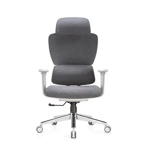 팔걸이 캐스터 휠 인체 공학적 의자이있는 높이 조절 가능한 팔걸이 사무실 의자