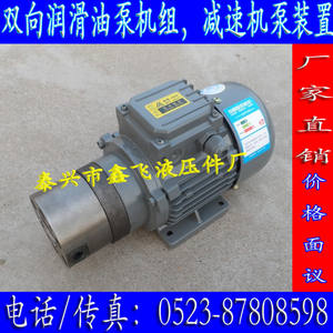 Unidad de Bomba de Aceite Lubricante Bidireccional SXF-2.5, Dispositivo de Bombas Hidráulicas con Reductor - Product Image 3