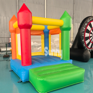 Château gonflable arc-en-ciel pour enfants, jeux de saut gonflables, châteaux gonflables commerciaux à <span class=keywords><strong>vendre</strong></span> - Product Image 2