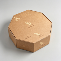 Emballage de sushi en papier plié avec logo personnalisé, matériaux recyclés écologiques, boîte à emporter en carton blanc, emballage de sushi