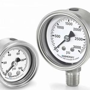 เกจวัดความดันแอชครอฟท์ 1279 ดูราเกจ - ติดตั้งด้านล่างได้ เทคโนโลยีดูราทูบที่ได้รับสิทธิบัตร ความแม่นยำ ±0.5% ได้รับการรับรองมาตรฐาน FM สำหรับพื้นที่อันตราย - Product Image 5