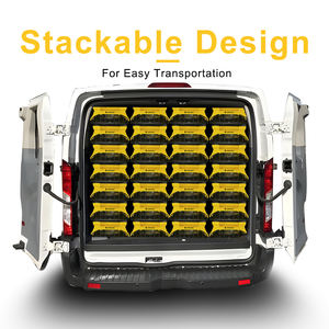 OEM ODM, лидер продаж, 2 скорости, высокий воздушный поток 1100CFM, легкий Штабелируемый коммерческий напольный сушильный плоский вентилятор - Product Image 6