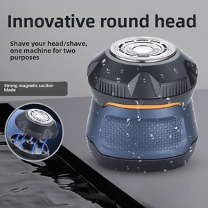 Rasoir électrique à tête unique pour hommes <span class=keywords><strong>tondeuse</strong></span> à barbe et rasoir à tête <span class=keywords><strong>chauve</strong></span> avec LED auto-rasage <span class=keywords><strong>tondeuse</strong></span> à <span class=keywords><strong>cheveux</strong></span> - Product Image 5