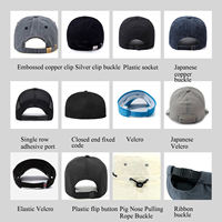 Casquette de baseball vintage 5 panneaux - Casquette de soleil en denim délavé bicolore, style sport en coton pour la course, casquettes et chapeaux déchirés, design homme Shark