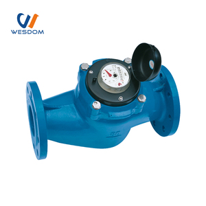 2023 mặt bích Đồng hồ nước van bánh xe dọc woltman mét Lưu lượng nước mét dễ uốn sắt thủy lợi số lượng lớn mét - Product Image 4