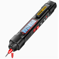 Untuk A3006 Multimeter Digital 4 Digit 4000-Count Profesional Penguji Tegangan AC/DC 600V Tipe Pena Presisi Tinggi Baterai Rendah