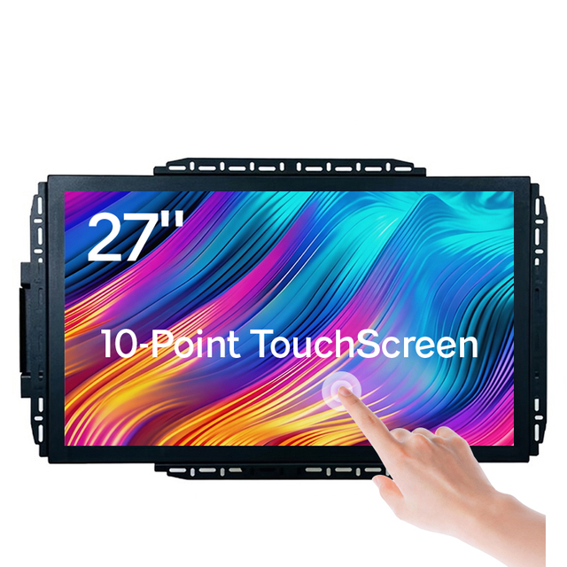 New Goods in Stock Embedded 21.5" 23.8" 27 Inch USB DVI Finger Touch LCD Screen Monitor Interactive Flat Panel for Cabinet