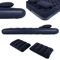 Matelas Gonflable Pliant Grand Format OEM avec Oreiller et Pompe Manuelle pour Utilisation Intérieure et Extérieure – Vente en Gros