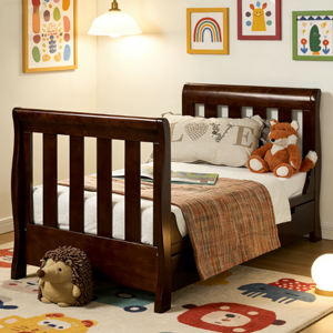 Cuna Moderna Multifuncional para Bebé, Segura y Ecológica, de Madera de Pino Sólido, para Hospital, Sala de Estar - Product Image 3