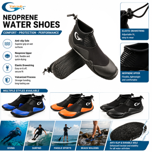Scarpe Anfibie da 3mm in Neoprene, Stivali Subacquei, Calzini per Immersioni Libere, Rinforzati e ad Asciugatura Rapida per Immersioni in Acque Profonde - Product Image 5