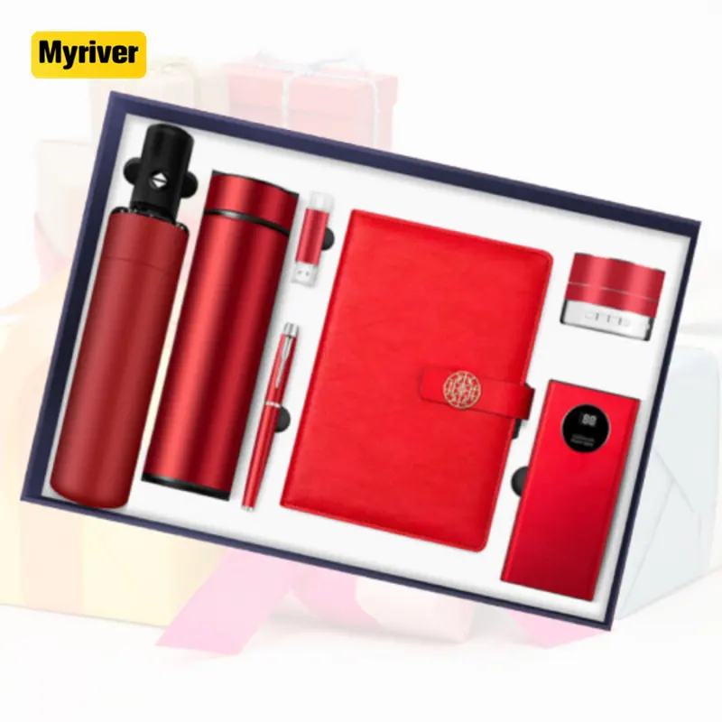 Myriver Marketing Materiaal Promotionele Merchandise Cadeau Set Bedrijfskantoorcadeau Met Logo Voor Klant